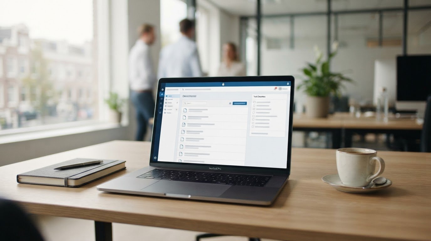 Overnamehuys, webapplicatie gebouwd door Noord Digital